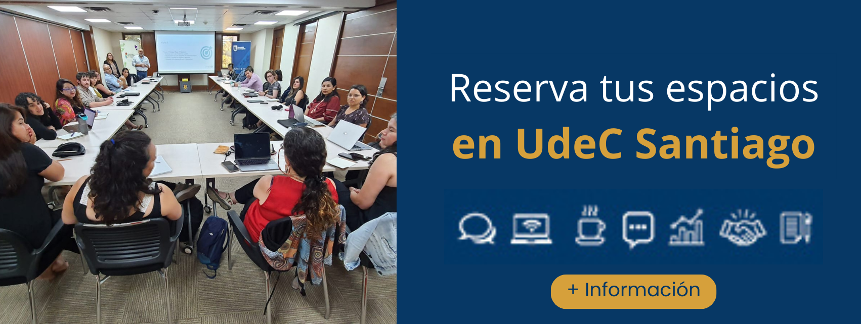 uso de espacios en udec santiago